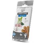 Farmina N&D White Dog Dental Treat Sea Bass, Fennel & Spirulina Adult - Монопротеинови дентални лакомства за кучета с бяла козина