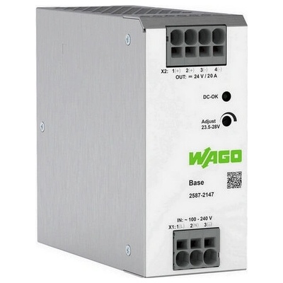 Spínaný napájecí zdroj Wago 2587-2147 24VDC 20A