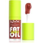 NYX Cosmetics Fat Oil Lip Drip масло от нар цвят Splash Of Cream 4.8ml