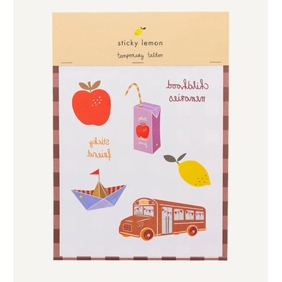 Sticky Lemon tetování pro děti