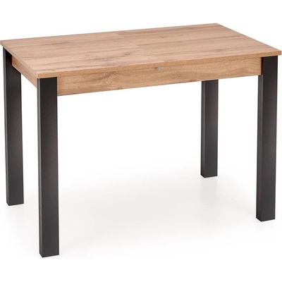 Halmar Rozkládací stůl GINO 100-130 cm dub wotan / černá – Sleviste.cz