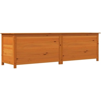 Градинска ракла, кафява, 200x50x56 см, чам масив