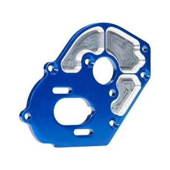 Traxxas моторна плоча 4mm алуминиева олекотена синя