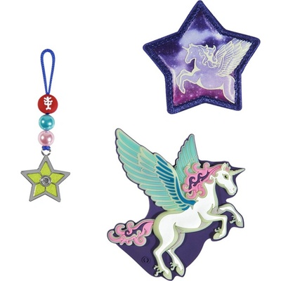 Doplňková sada obrázků MAGIC MAGS GLOW, Pegasus Night Nuala, pro aktovky a batohy Step by Step; 213274