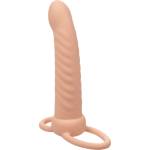 CalExotics Performance Maxx Rechargeable Ribbed Dual Penetrator Ivory