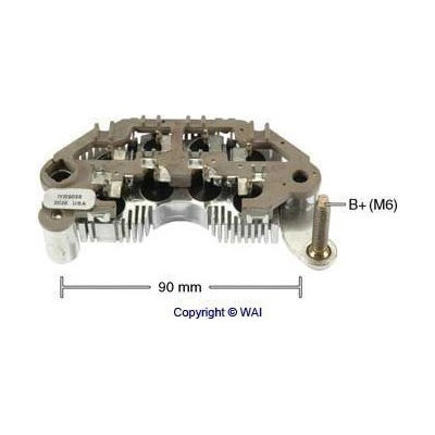 Diodový blok alternátoru Hyundai 37300-22200