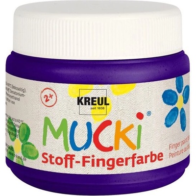 Prstová barva na textil MUCKI 150 ml lila