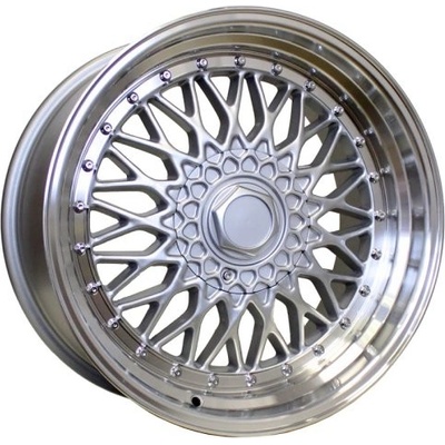Racing Line BY479 7x15 4x100 ET35 silver polished rim