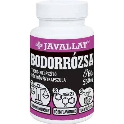 JAVALLAT Скална роза, 550 mg, 60 капсули, Javallat (812054 JAV)
