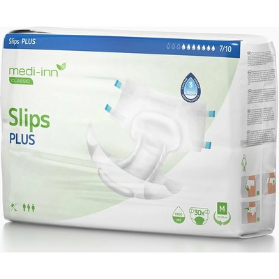MEDI-INN Inkontinenčné zalepovacie nohavičky PLUS M 2450 ml 30 ks