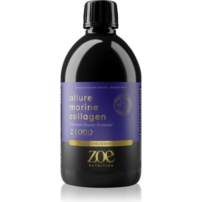 ZOE Marine Collagen Allure mořský kolagen s kyselinou hyaluronovou 500 ml