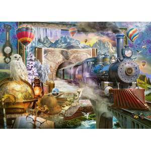 Schmidt Spiele - Puzzle Magic Trip 1000 - 1 000 piese