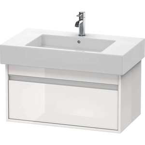 Duravit Ketho - Шкафче за умивалник 41x80x46 см, 1 чекмедже, лъскаво бяло KT669002222 (KT669002222)