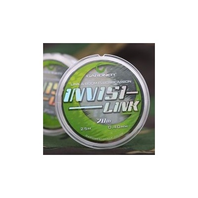 Gardner Fluorocarbon Invisi Link Číra 25 m 0,45 mm 25 lb