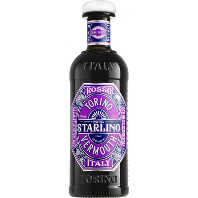 Hotel Starlino Rosso Vermouth 17%, 0,75 l (holá láhev)