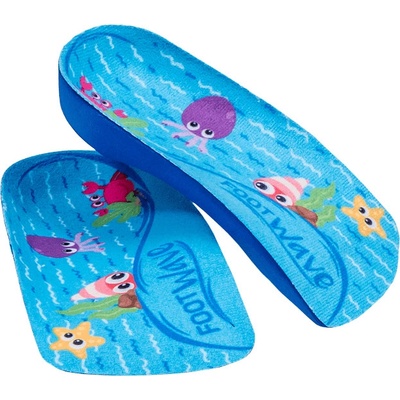 FootWave ortopedické vložky Kiddo Support 3/4 středně klenuté