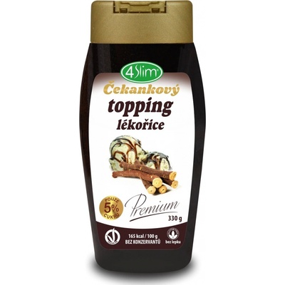 4Slim Čakankový topping malina 330 g