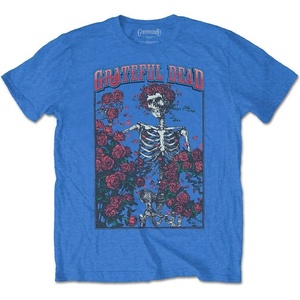 The Grateful Dead Bertha & Logo Blue M Риза (GRATETS06MBL02)