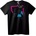 NOONEBRAND Тениска Влюбен в момиче от банда - 4XL, Black