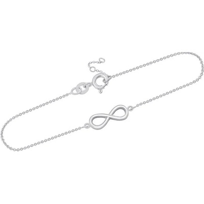 Eppi strieborný fashion náramok Infinity BR34263