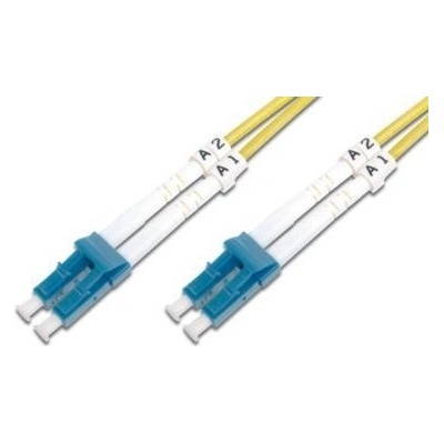 Digitus DK-2933-03 Fiber Optic Patch Cord, LC to LC, Singlemode, OS1, 09/125 µ, Duplex, 3m