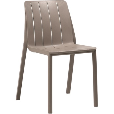 Nardi Tiberina Šedohnědá plastová zahradní židle