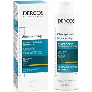 Vichy Dercos Ultra Soothing Sensitive šampón 200 ml