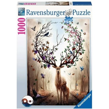 Ravensburger Пъзел Ravensburger от 1000 части - Величествен елен (12000459)