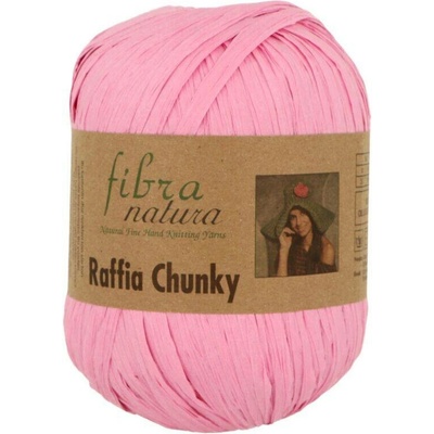 Fibra Natura Raffia Chunky 05 růžová