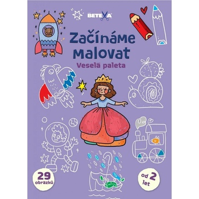BETEXA Začínáme malovat Veselá paleta