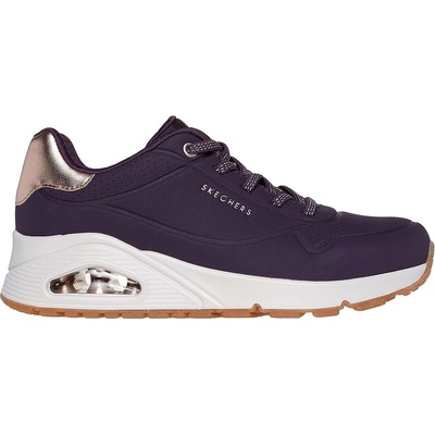 Skechers Дамски маратонки Skechers UNO Stand On Air Trainers Womens - Purple/Metallic