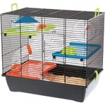 INTER-ZOO Pet Products Клетка за гризачи PINKY III COLOR - 50 x 33 x 45, 5 см