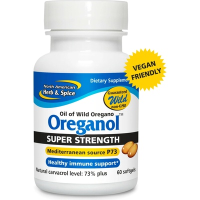 NAHS Olejový extrakt z divokého oregana Oreganol P73 super strength 60 kapslí
