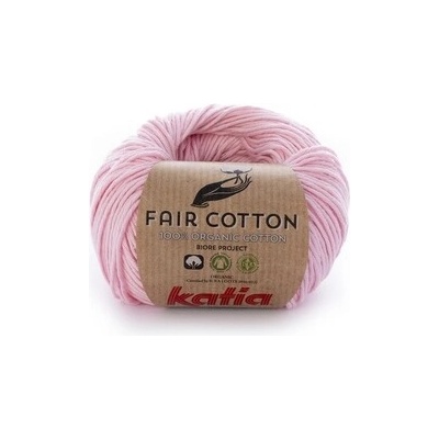 FAIR COTTON Katia Farby FAIR COTTON: 09 ružová