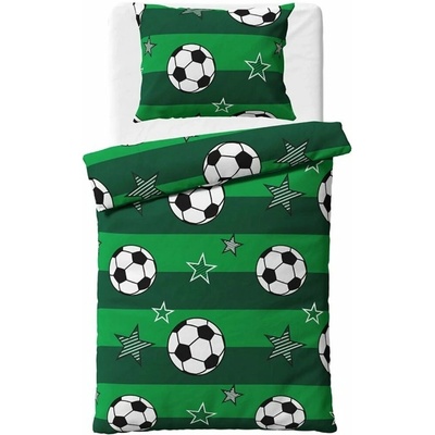 BedTex bavlna obliečky Futbalové lopty 100% bavlna Renforcé 70x90 140x200
