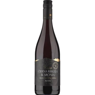 Miluron Čierna ríbezľa & Arónia 11,5% 0,75 l (čistá fľaša)
