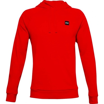Under Armour pánska mikina Rival Fleece Hoodie red