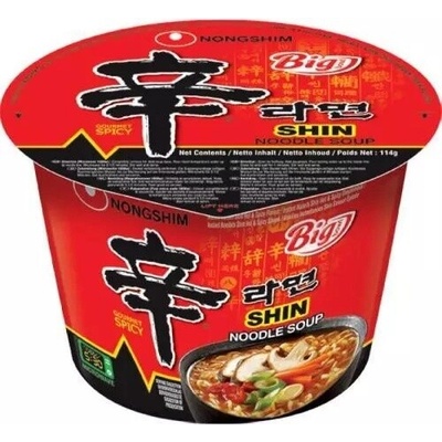 Nong Shim Big Bowl instantní polévka Shin Ramyun 114 g