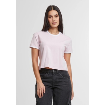 Urban Classics Тениска Ladies Contrast Retro T-Shirt blushedrose/white XXLUB-TB7492-20463 - Камуфлаж, размер XXL