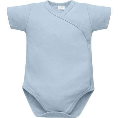 PINOKIO Body zavinovací krátký rukáv Lovely Day Baby Blue