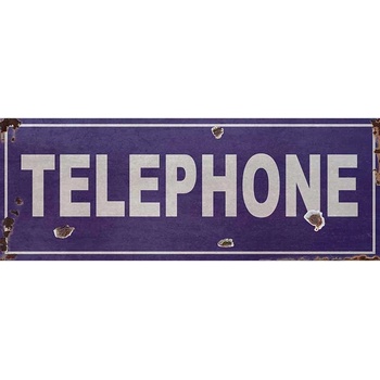 Ceduľa Telephone