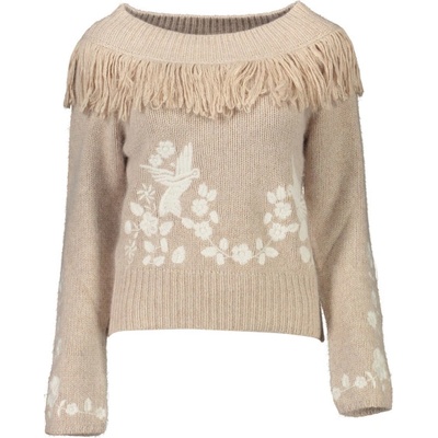 BLUGIRL Дамски пуловен blugirl, Цвят Бежов (rh1078-ma87l_beige_31308)