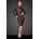 Noir Handmade F182 Classic Dress Made Out of Elastic Tulle L