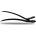 Framar Tight Tension Clips Black 4 ks