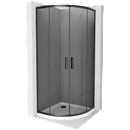 Mexen Rio 80x80 cm + tray round