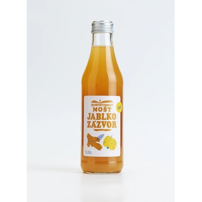 Moštárna Hostětín Hostětínský mošt jablko zázvor bio 250 ml
