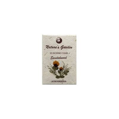 Nature´s Garden Indické vonné jehlánky Sandalwood 20 ks