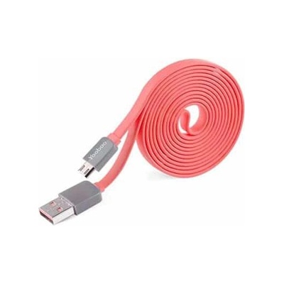 Yoobao Кабел Yoobao от USB 2.0 A (м) към USB micro B(м), 0.8m, розов (BTS17800)