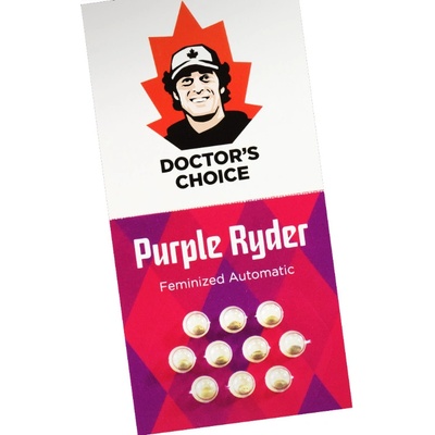 Doctor's Choice Purple Ryder semienka neobsahujú THC 1 ks