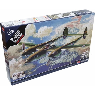 Academy P-38F Lightning Glacier Girl 1:48